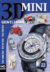 Mini-3D-Buch 22 Herren/Gentleman